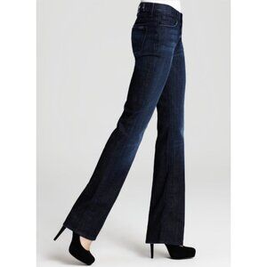 7 FOR ALL MANKIND High Waist Bootcut Jeans Los Angeles Dark Wash Size 26 Denim